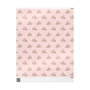 Pink Cowboy Western Rodeo Wrapping Paper Roll, Cowgirl Wrapping Paper, Birthday Wrapping Paper, Shower Wrapping Paper, Gift Wrap For Her image 9