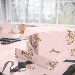 Pink Cowboy Western Rodeo Wrapping Paper Roll, Cowgirl Wrapping Paper, Birthday Wrapping Paper, Shower Wrapping Paper, Gift Wrap For Her image 7