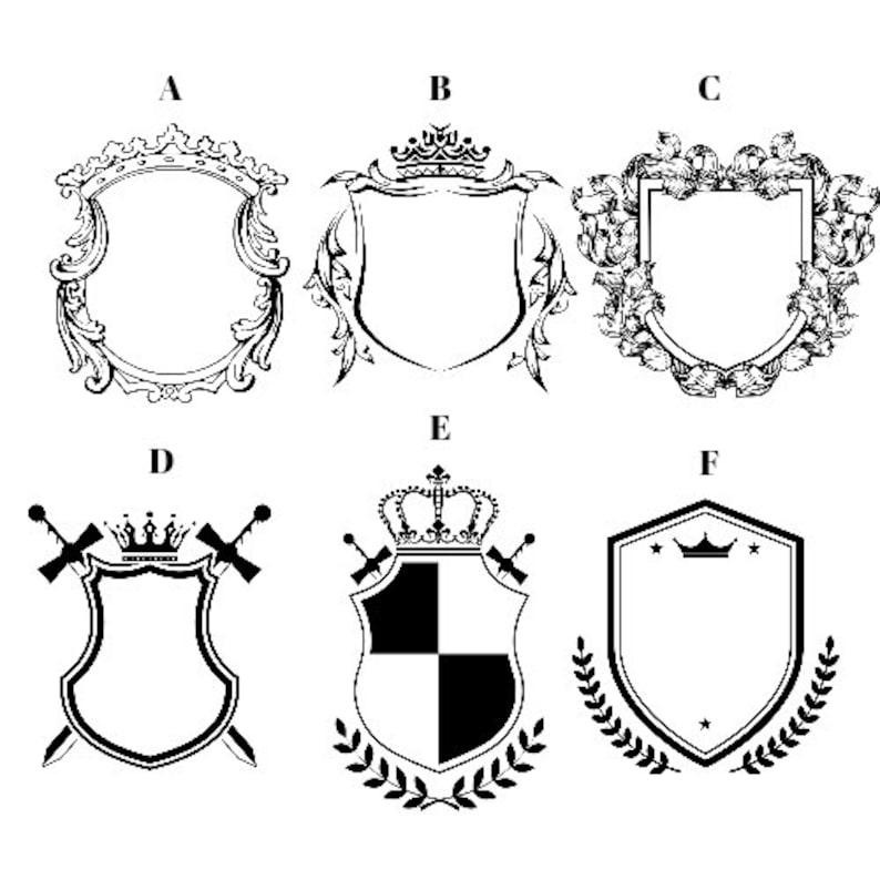 Personalized Coat of Arm/family Crest Engraved on Whiskey Decanter Set