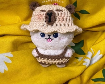 Capybara hat for 7 - 10 - 12cm K-Pop plush dolls | Skzoo, Truz plush dolls