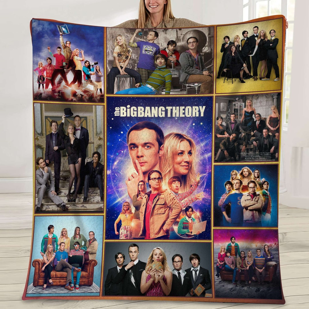 The Big Bang Theory Blanket the Big Bang Theory Flecce Blanket Young