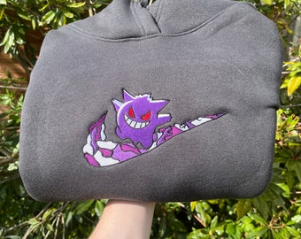 Sweat-shirt Pokémon Gengar - cadeau Pokémon adulte - sweat à capuche Gengar - sweat Pokémon - vêtements de fans Nintendo