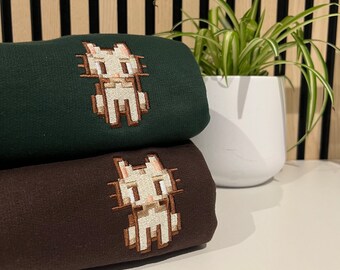 Stardew Pixel Cat Sweatshirt | Stardew Valley Gift