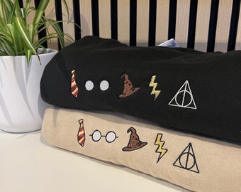 Harry Potter Sweatshirt - Harry Potter Gift - Magical Mini Wizard Design