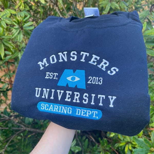 Sudadera bordada estilo Monsters University