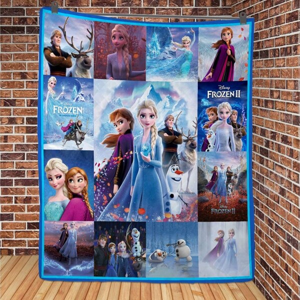 Frozen Blanket Etsy