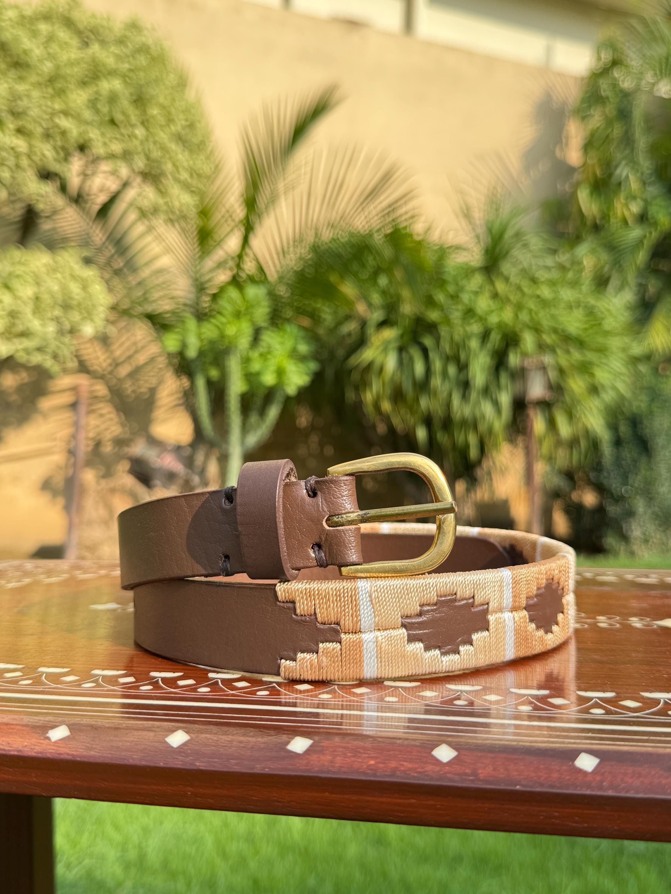 Vintage Argentina Braided Leather Belt Gaucho Polo Western Boho Green XXL Green Argentinian Polo Belt - Etsy main image 2