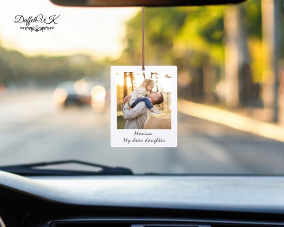 Personalized Car Mirror Hanging Accessories Photo Car Hanging