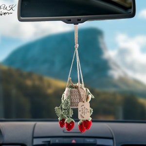  Alwoligag Hanging Accessories,Car Mirror Hanging Accessories,car  Decoration Charm Pendant,Car Mirror Suspension Decoration Charm : Automotive