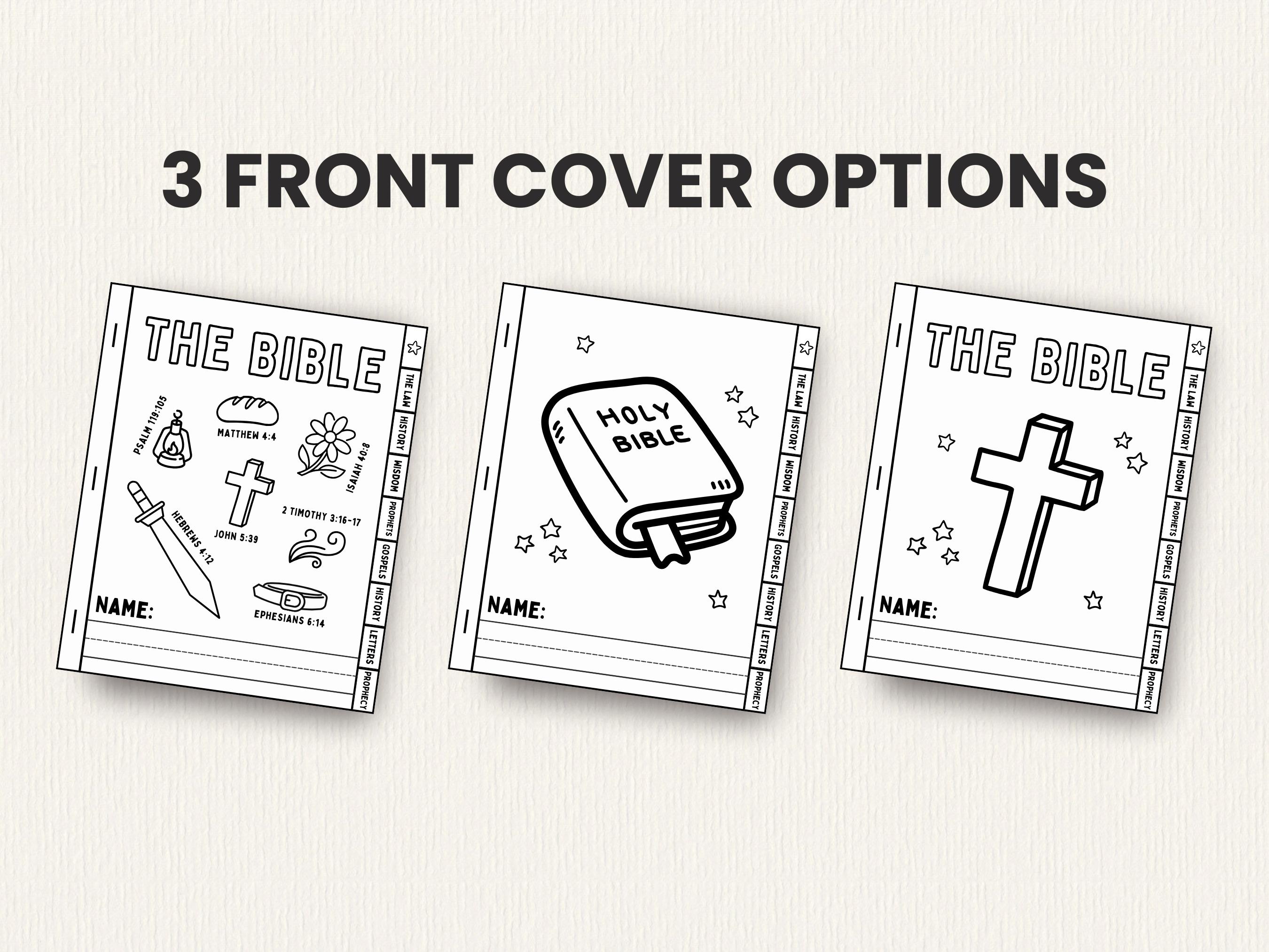 Books of the Bible Coloring Booklet Printable | Sunday School Craft ...