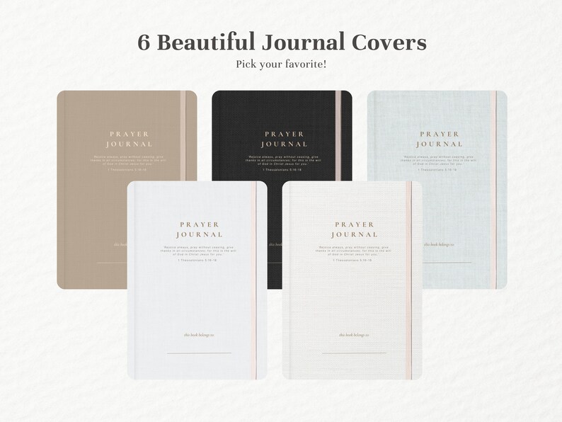 prayer journal cloth covers