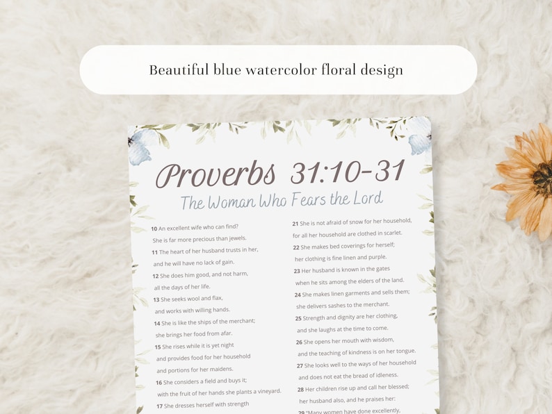 Proverbs 31 Bible Study Guide Printable | Christian Women Devotional ...