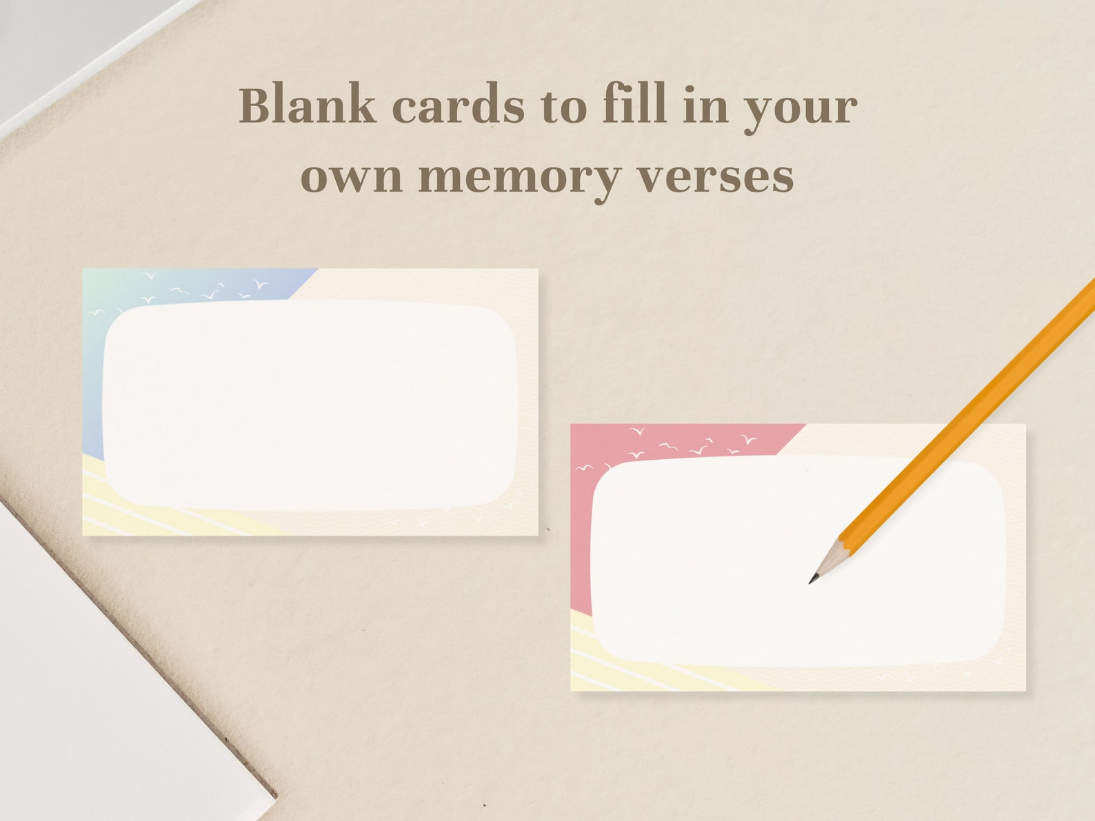 52 Children Scripture Cards Printable ESV Kids Bible Verse Memory Cards ...