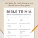 Bible Trivia Questions Game Printable | Old & New Testament Christian ...