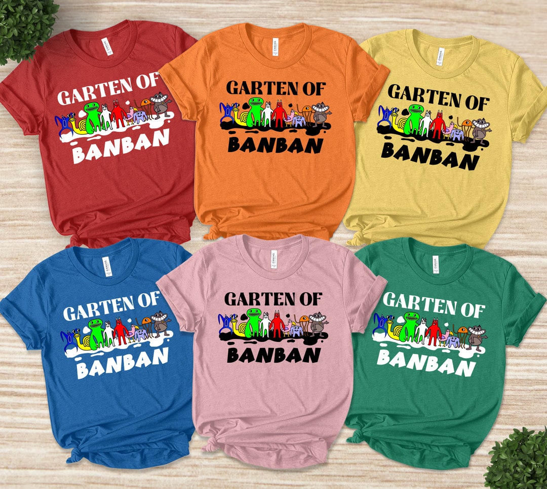 Garten of Banban Banban Kids Gamer Horror Birthday Shirt Etsy Australia
