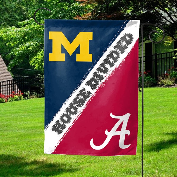 House Divided Nfl Garden Flag Etsy