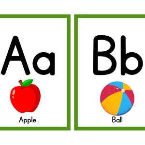 Flash Card Alfabet