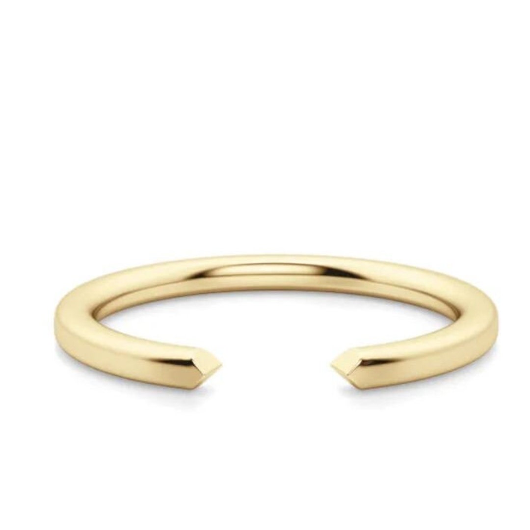 Gold Claw Ring, 10K Gold Open Claw Ring for Men & Women, 14K, 18K White ...