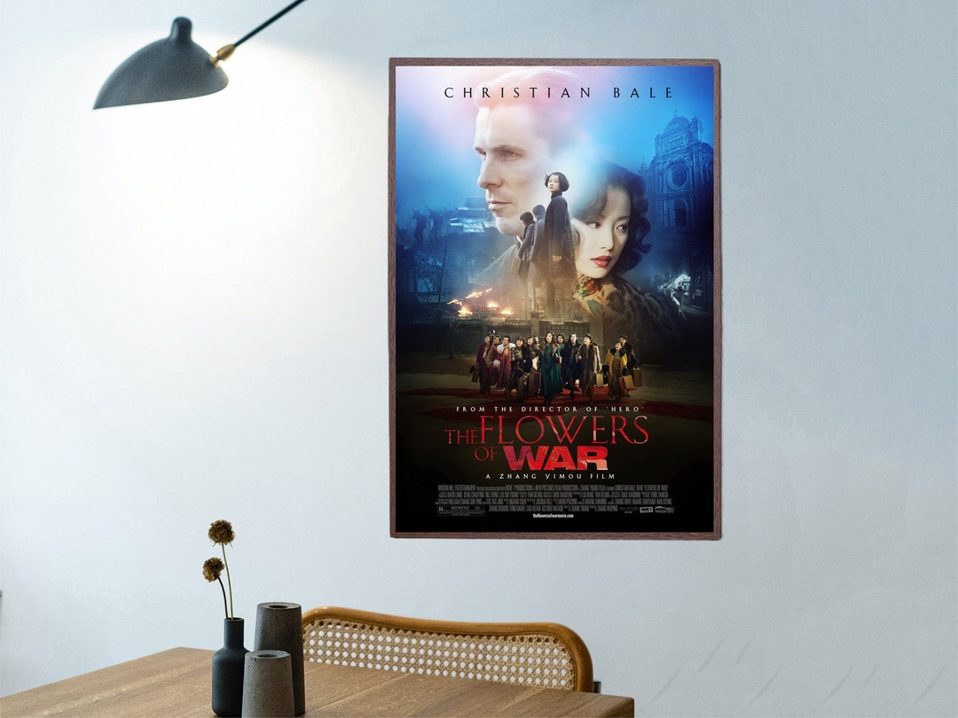 The Flowers of War Movie Posters/classic Hit Movie Postersposter is Printed on Canvas Etsy