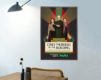 Only Murders in the Building Season 3 movie posters/classic hit movie posters-Poster is printed on Canvas