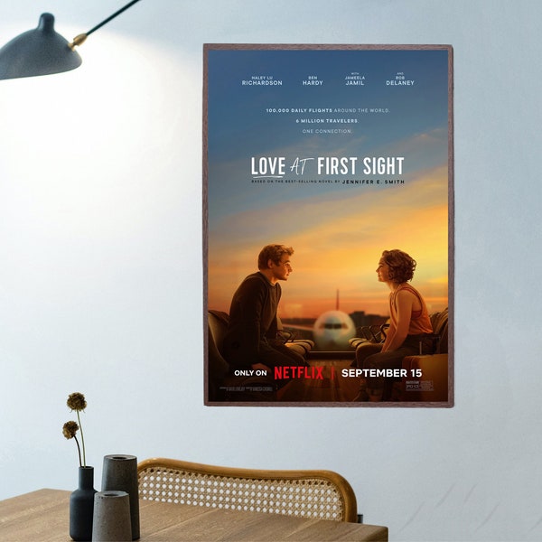 Love at First Sight movie posters/classic hit movie posters-Poster is printed on Canvas