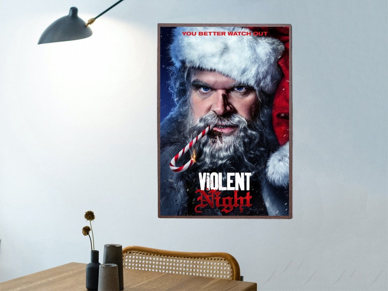 Violent Night movie posters/classic hit movie posters-Poster is printed on Canvas #2 Poster
