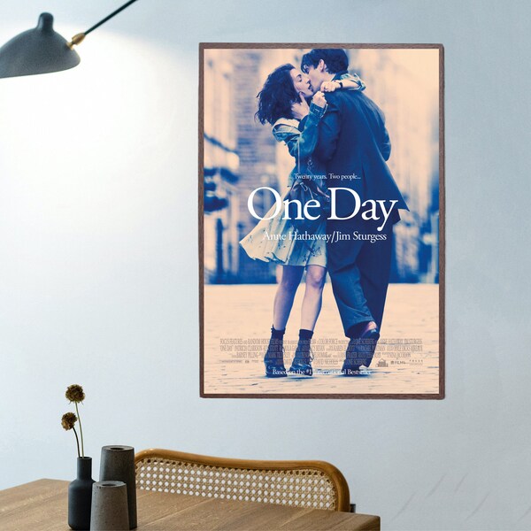 One Day movie posters/classic hit movie posters-Poster is printed on Canvas