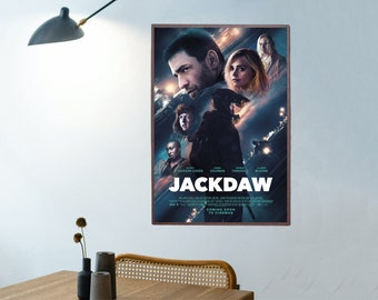 Jackdaw movie posters/classic hit movie posters-Poster is printed on Canvas