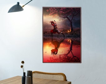 Mulan movie posters/classic hit movie posters-Poster is printed on Canvas