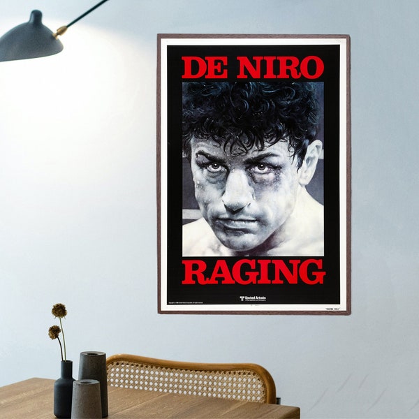 Raging Bull movie posters/classic hit movie posters-Poster is printed on Canvas