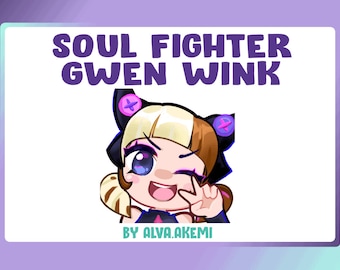 Animated Soul Fighter Gwen Emote P2U