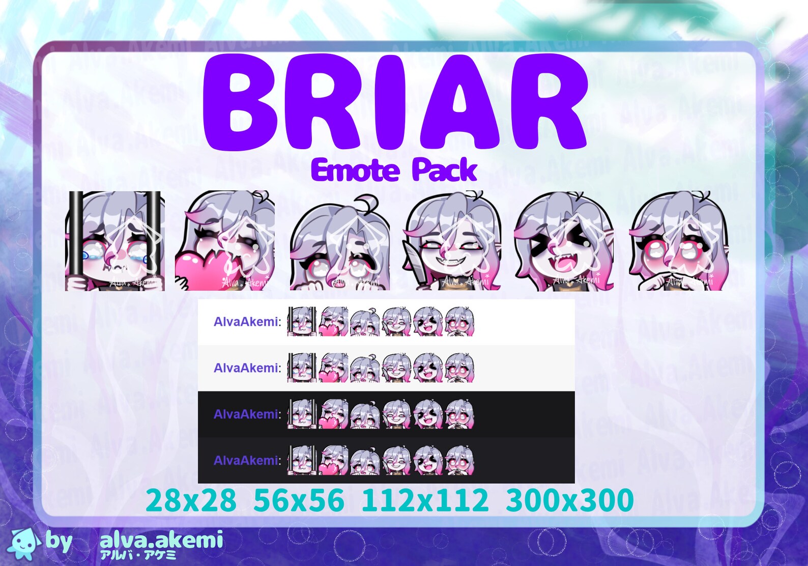 Briar Emotes Bundle | Animated and Still Emote Bundle | League of ...