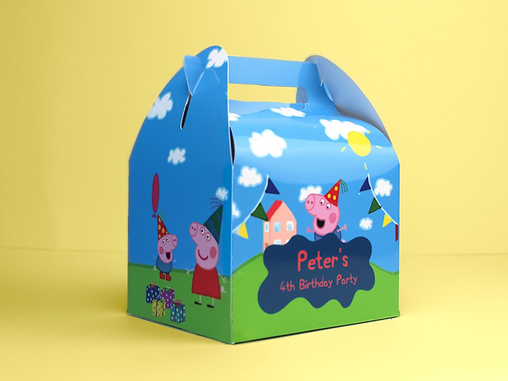 Peppa Pig Wutz Essbar Tortenaufleger NEU Geburtstag Party Deko Geschenk neu  Bild