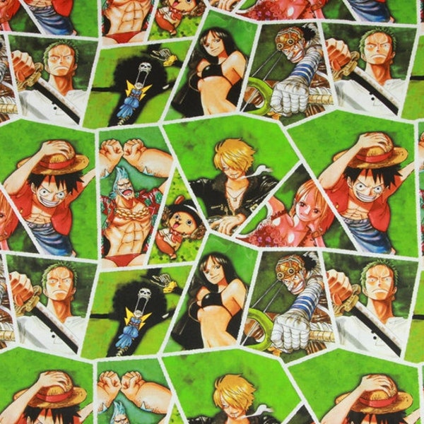 Japanese Anime Fabric Animation Fabric Pure Cotton Cartoon Cotton Fabric By The 45 CM