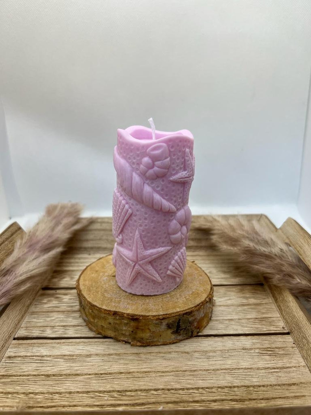Standing Candle pillar Candle With Underwater Etsy