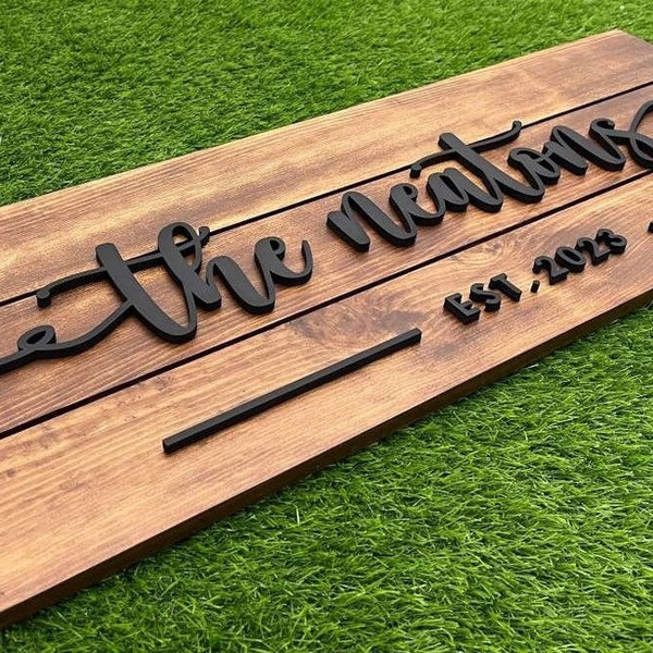 Initial Pallet Sign Etsy