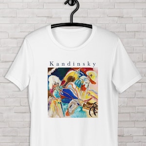 Wassily Kandinsky Improvisation t-shirt, Abstract art graphics, gift Unisex T-Shirt, Gift for Her, Gift for Him