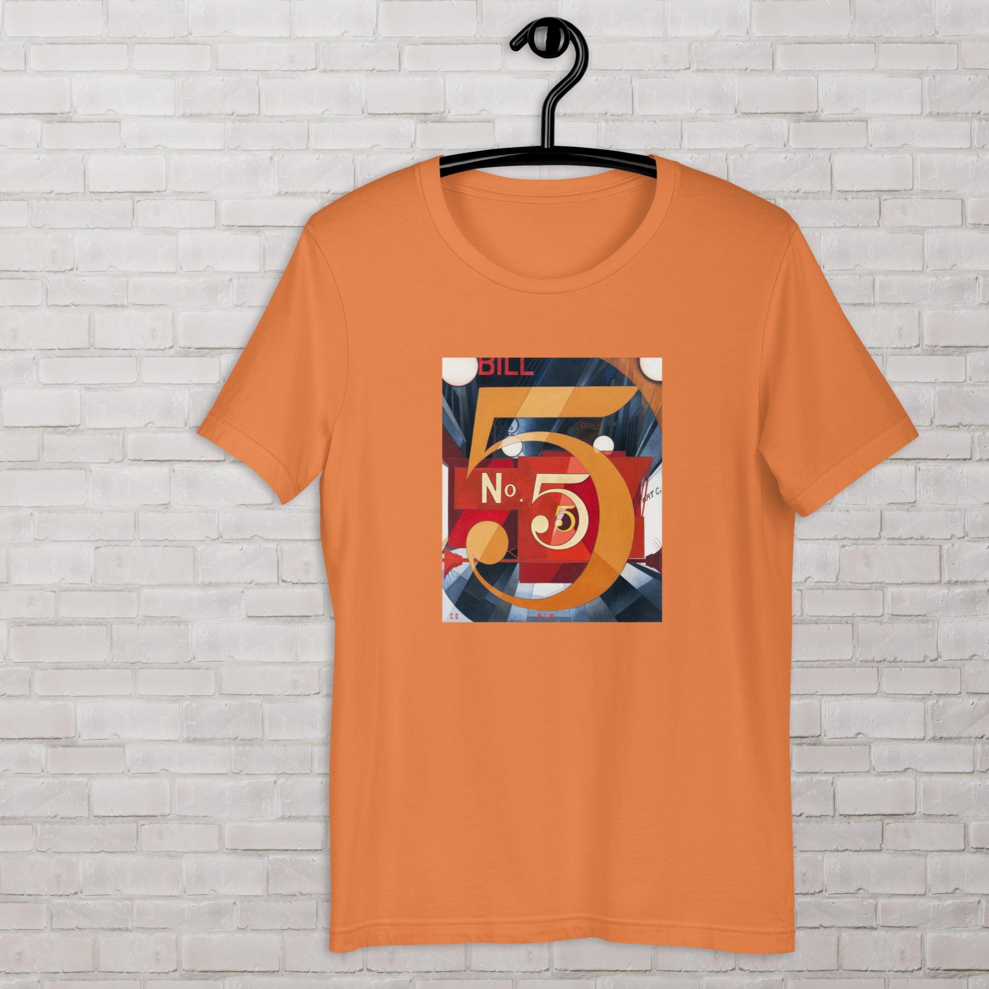 Abstraction T-shirt I Saw the Figure 5 in Gold 1928 Painting by 