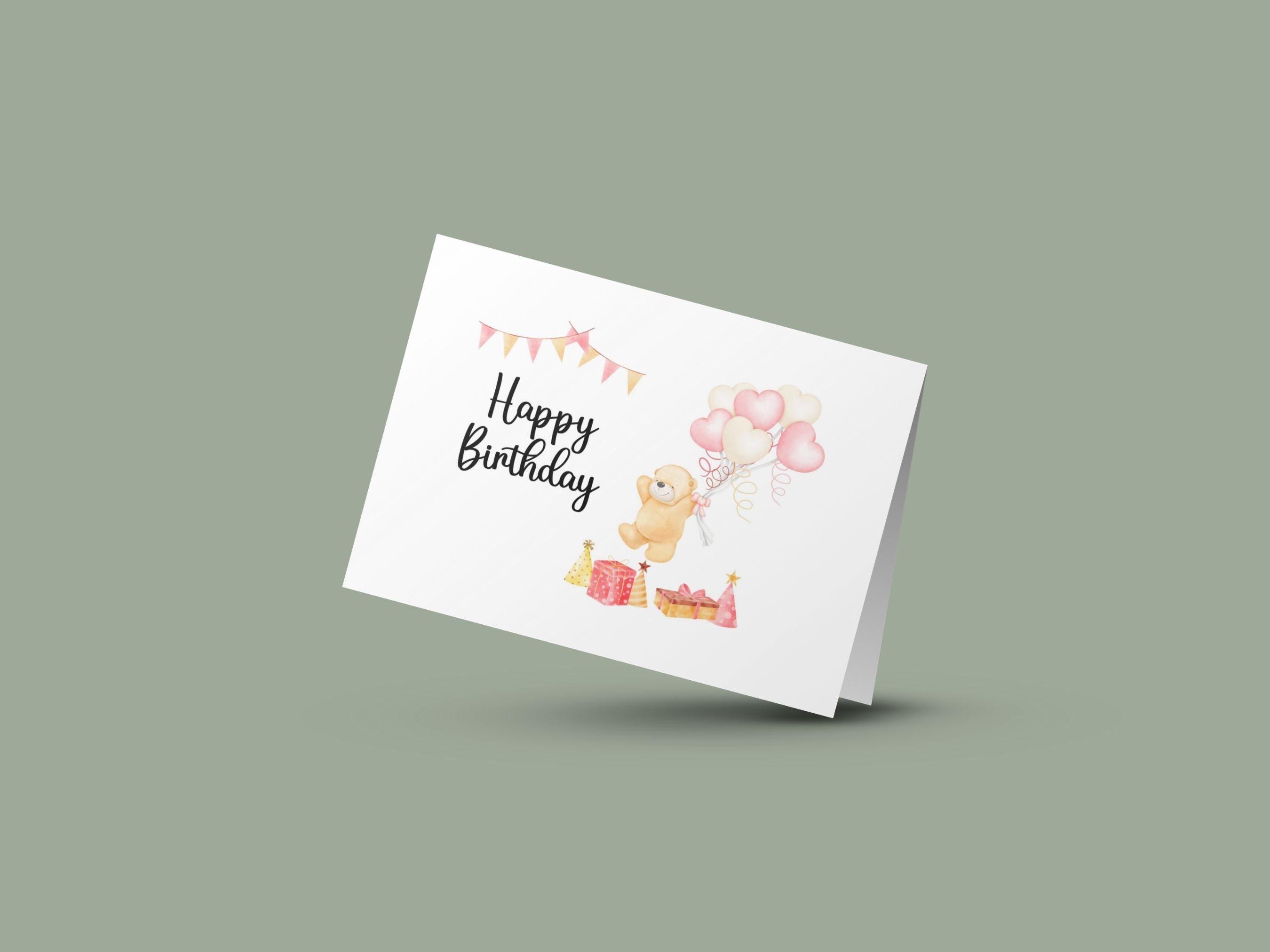 Printable Birthday Card Instant Download DIY Personalized Birthday ...