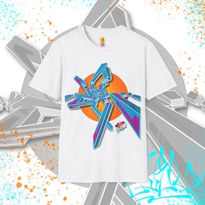 Graffiti T-Shirt, Street Art Tee, Urban Clothing, Cool Artist Shirt, Unisex Graphic Top