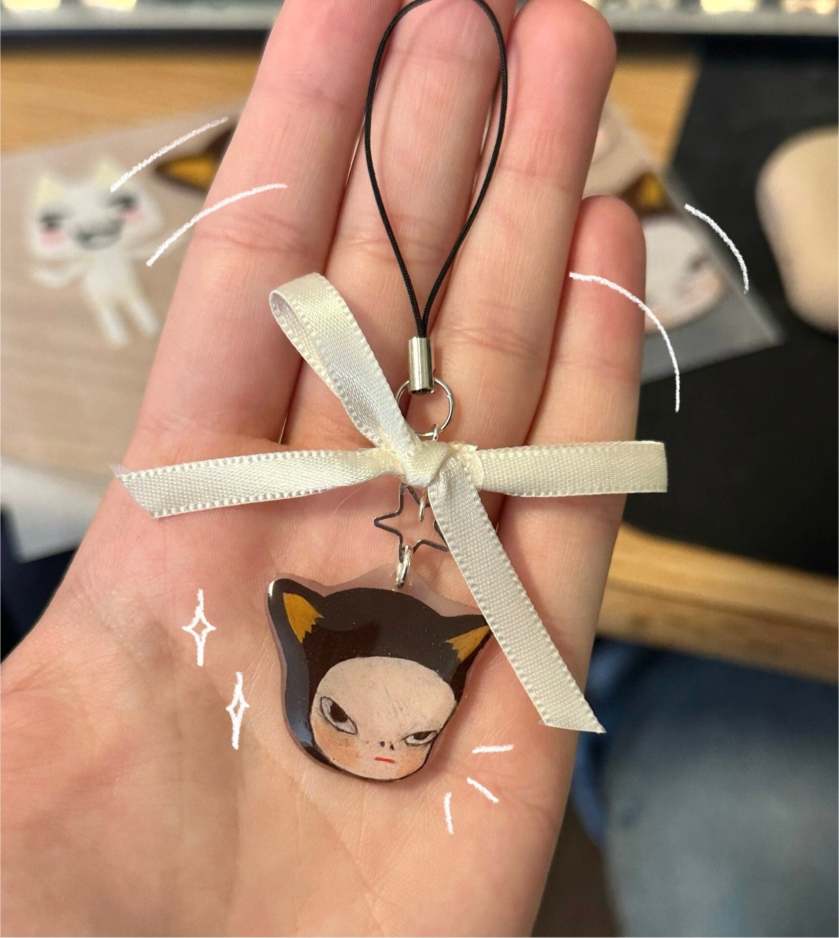 Handmade Yoshitomo Nara Inspired 