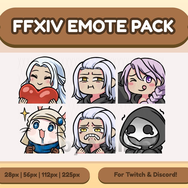 FFXIV Emote Set 1 | Ancients