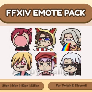 FFXIV Emote Set 3 | Scions