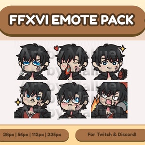 Conjunto de emotes FFXVI - Clive