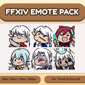 FFXIV Emote Set 2 | Scions