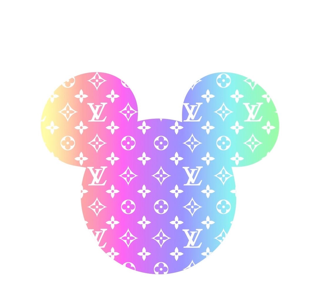 MICKEY Head Decal/sticker White Background Version Etsy