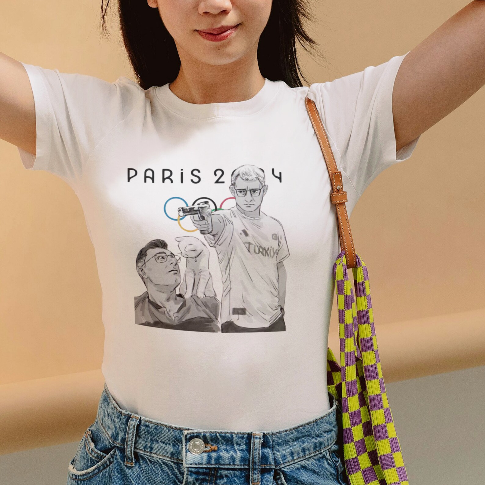 Promo Chemise 3 Rabats Mascotte Des Jeux Olympiques De Paris 2024 chez
