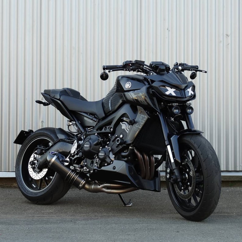 2 Stickers for Motorcycle Headlights YAMAHA MT09 20172020 Etsy