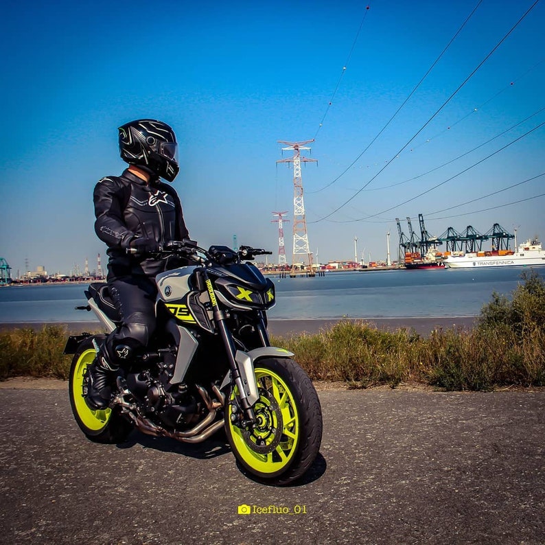 2 Stickers for Motorcycle Headlights YAMAHA MT09 20172020 Etsy