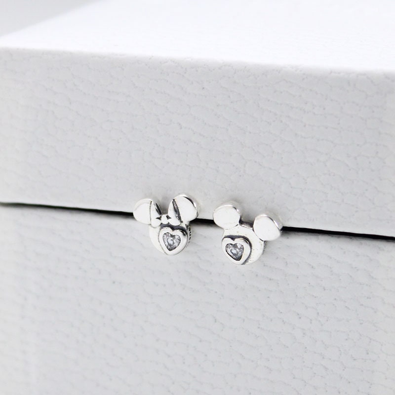 Mickey mouse store earrings pandora
